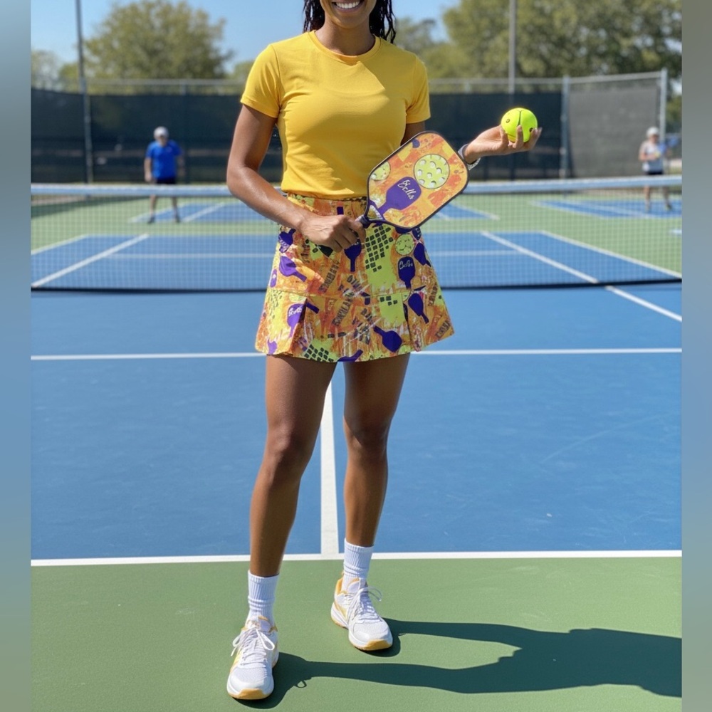 Pickleball Bella Skort NWOT Size 2 (10-12) Tennis Golf Athleticwear Sporty